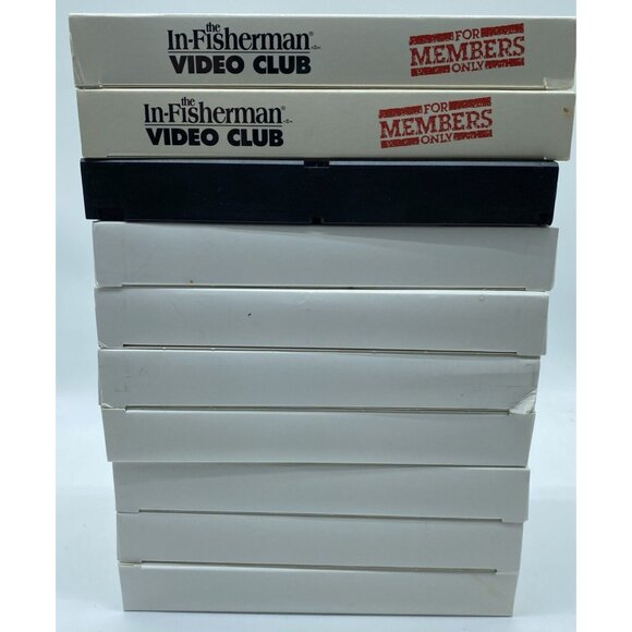 10 Fishing VHS In-Fisherman Video Club Walleye Crappie Bass Live Bait Trolling - Picture 4 of 6